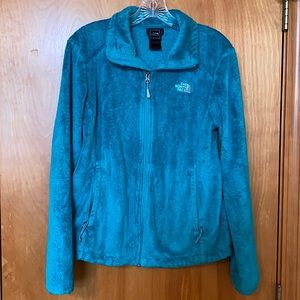 Teal Green TNF Osito jacket